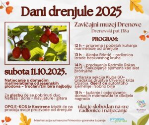 najava manifestacije Dani drenjule 2025